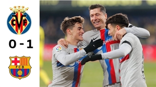 خلاصه بازی ویارئال 0-1 بارسلونا (23 بهمن 1401)