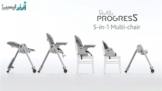 صندلی غذا ۵ کاره چیکو مدل Chicco Polly Progress