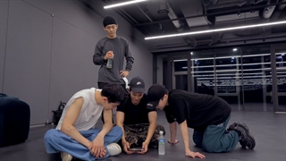 ویدیو پشت صحنه دنس پرکتیس آهنگ loveshot اکسو برای کنسرت زمستانه‌ی smtown با زیرنویس فارسی چسبیده 