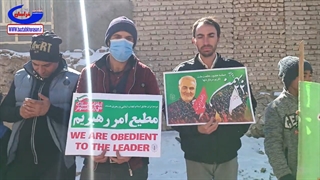 جشن چهل و چهارمین فجر انقلاب در روستای شیرگ