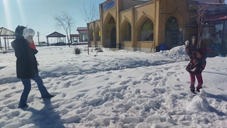 سفرنامه سودا - زیبایی های جاده ۳۵ در بهمن ماه