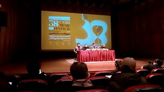 گزارش تصویری نشست خبری سی و هشتمین جشنواره موسیقی فجر