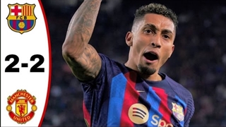 خلاصه بازی بارسلونا 2-2 منچستریونایتد (27 بهمن 1401)