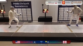Sabre World Cup - Senior Men's Individual - FINAL PISTE - Warsaw 11.02.2023