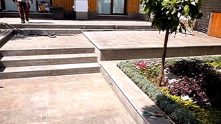 آبیاری اتوماتیک ویلای شهرک غرب