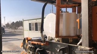 دستگاه سیلاژ علوفه 500 کیلویی-بسته بندی علوفه-شرکت جاوید کشت لیزری