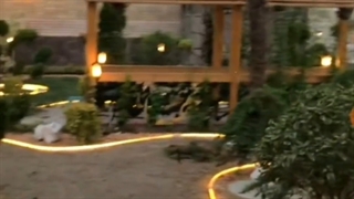 آموزش نصب نوار جداکننده محوطه سازی ( آموزش ایجاد خطوط نورانی در فضای سبز )