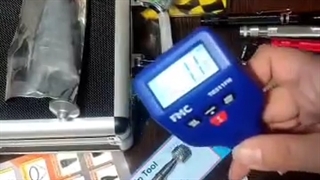 تست دقت دستگاه ضخامت سنج TG511 برندfmc