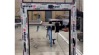 پنجره محوری سیستم th60  آکپا