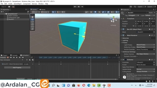 آموزش متریال و افکت دیزالو Disolve در یونیتی Unity 2023