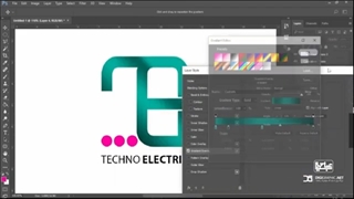 طراحی لوگو در فتوشاپ | لوگوتایپ فارسی