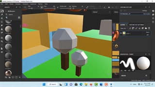 آموزش ساخت تکسچر و متریال با رنگ کردن آبجکت ها