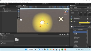 آموزش کار با کامپوننت هاله برای درخشندگی در یونیتی