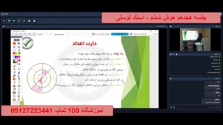 جلسه هجدهم هوش ششم - آموزشگاه 100 تمام