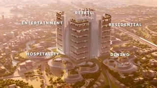 ساخت بزرگ‌ ترین آسمانخراش جهان در شهر ریاض عربستان