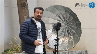 معرفی چتر گودوکس Godox silver parabolic reflector | نورنگار