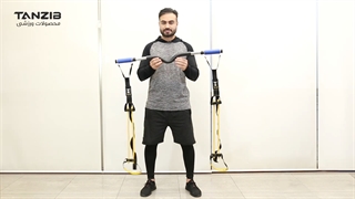 تمرین قدرتی با کمانکش تن زیب