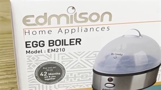 آنباکس تخم مرغ پز ادمیلسون