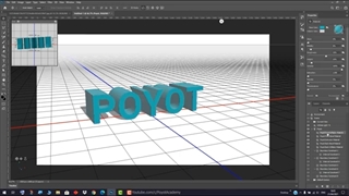 آموزش فتوشاپ از مقدماتی تا پیشرفته [درس 115] - نوشتن متن سه بعدی