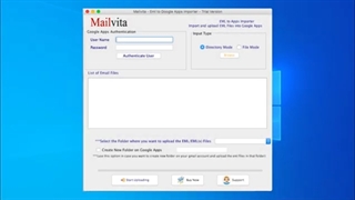 Mailvita EML to GSuite Importer for Mac