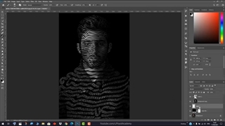 پروژه فتوشاپ: ایجاد تصاویر خطی
