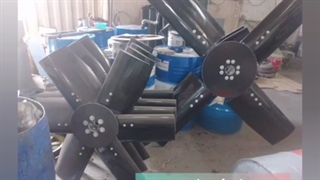 فن برج خنک کننده | پروانه کولینگ تاور