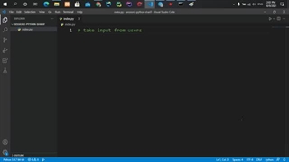 part13 اموزش قسمت input در python و نحوه ورودی گرفتن در python