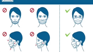 طریقه درست ماسک زدن