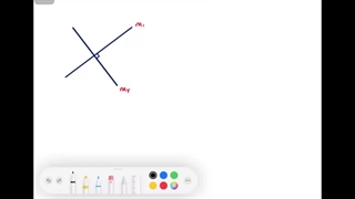 اثبات رابطه بین شیب های دو خط موازی و عمود