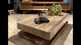 میز جلو مبلی چوبی ژورنالی