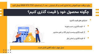 چگونه محصول خود را قیمت گذاری کنیم؟ | آکادمی نسل چهار