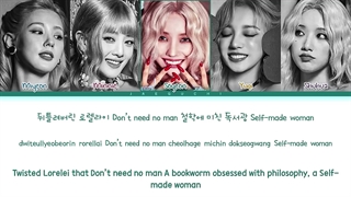 لیریک آهنگ NXDE از G_IDLE