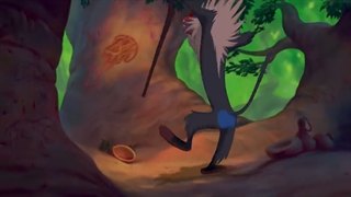 سکانسی از The Lion King در درخت زندگی