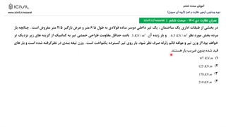 آموزش مبحث ششم - حل سوال آزمون دی 1401