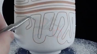 هنر نقش نگاری در سرامیک کاری با آنی حامی Ani Hami