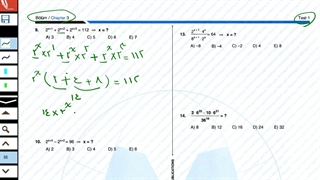 ریاضی یک متروپل یوس ترکیه | فصل سه تست یک | حل سوالات 9 تا 16