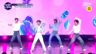 اجرای feel special در برنامه boys planet