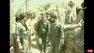 حضور حضرت آیت الله خامنه ای در جبهه های جنگ دوران دفاع مقدس