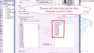 ETABS - 16 Composite Beam Design: Watch & Learn