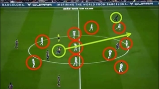 لیونل مسی - مهارت در پاس های قوسی, دید فوق العاده و بازی سازی!