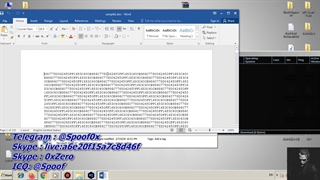 Microsoft Office Doc Silent Exploit Fully FUD | Telegram : https://t.me/SPF00X