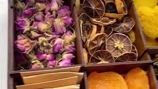 جعبه دمنوش ، جعبه  جای قاشقی