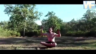 پرواز فقط با نیروی اراده به روش تله کینزی