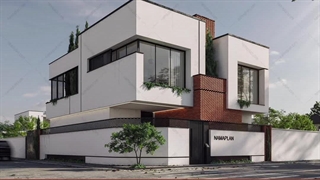 طراحی ویلای دوبلکس لاکچری در بوشهر