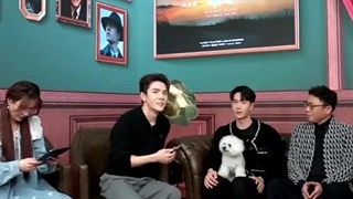 مصاحبه وانگ ییبو و گروه فیلم بی نام