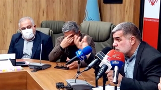 نشست خبری اکبر نیکزاد رئیس بنیاد مسکن انقلاب اسلامی به مناسبت فرا رسیدن ۲۱ فروردین سالروز افتتاح حساب ۱۰۰ حضرت امام (ره)