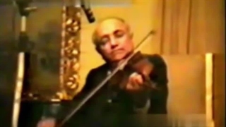 دوئت همایون خرم جهانگیر ملک در بزرگداشت علی تجویدی در جمع بزرگان فرهنگ و هنر ایران زمین