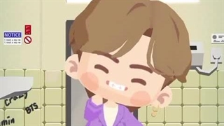 چالش like crazy با کاراکتر تهیونگ