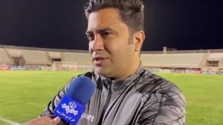 اخباری: تیم برتر میدان بودیم، مساوی حق ما نبود