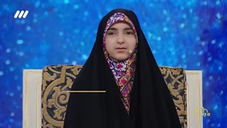 اجرای نابغه و حافظ کل قرآن خانم حنانه خلفی در برنامه قرآنی محفل ۱۴۰۲ تزریق ژل